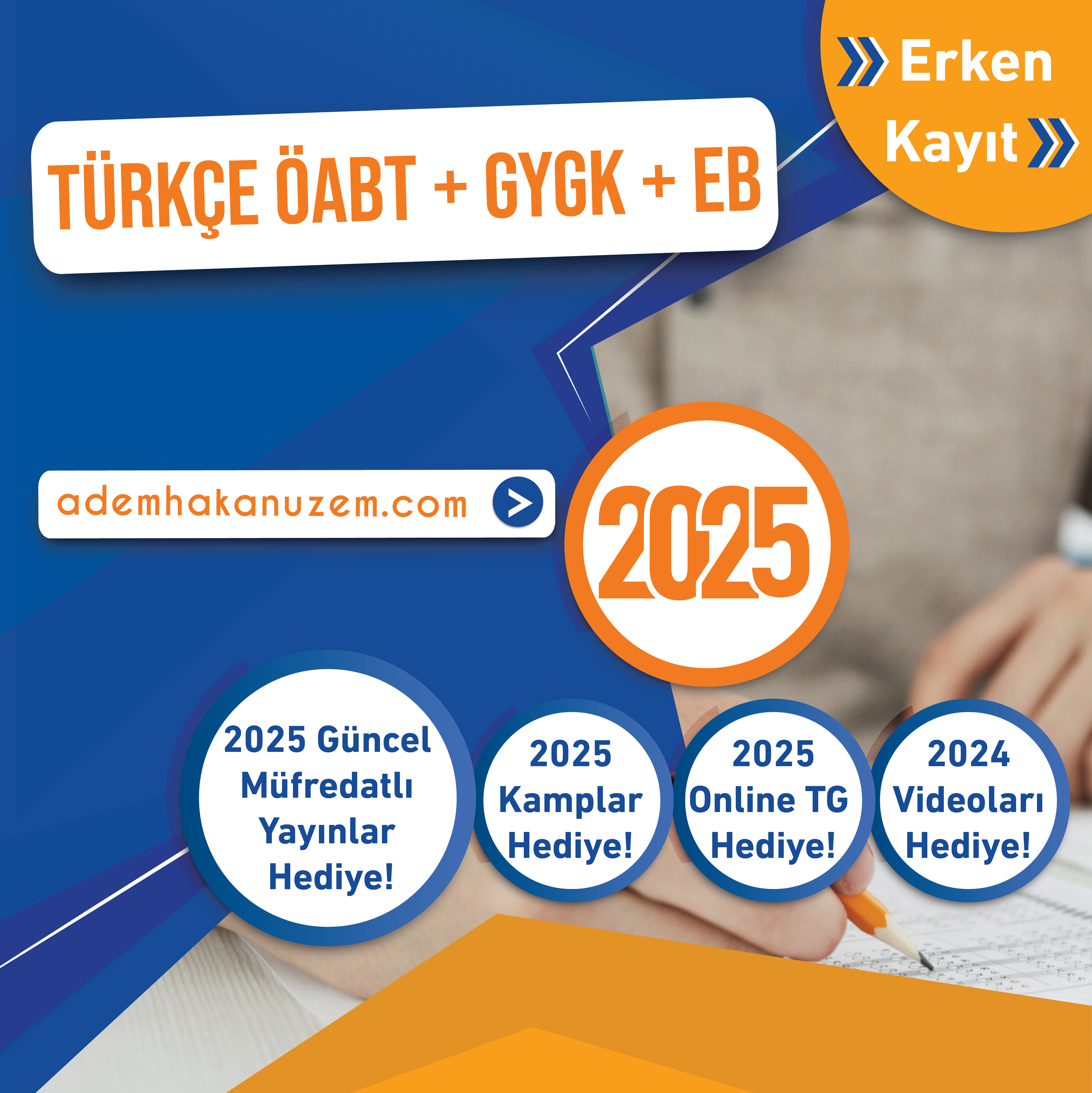 2025 TÜRKÇE ÖABT + GYGK + EĞİTİM