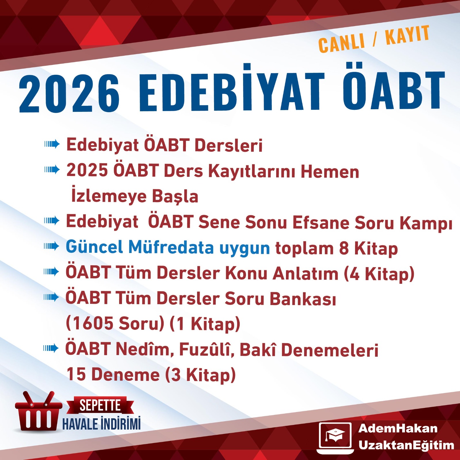 2026 EDEBİYAT ÖABT