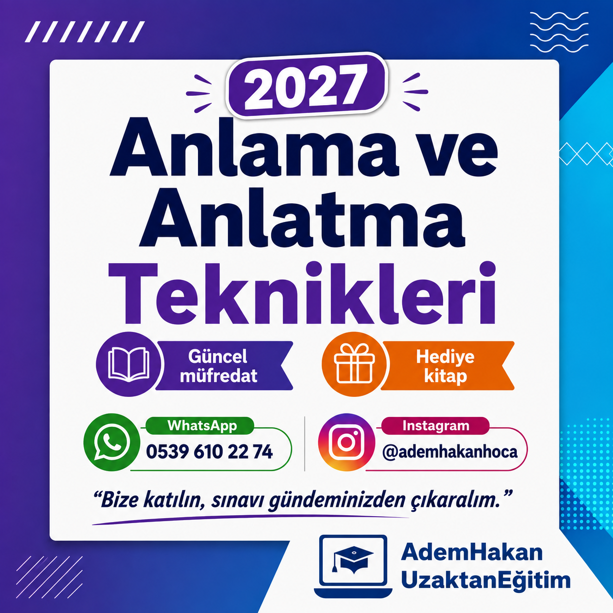 Anlama ve Anlatma Teknikleri