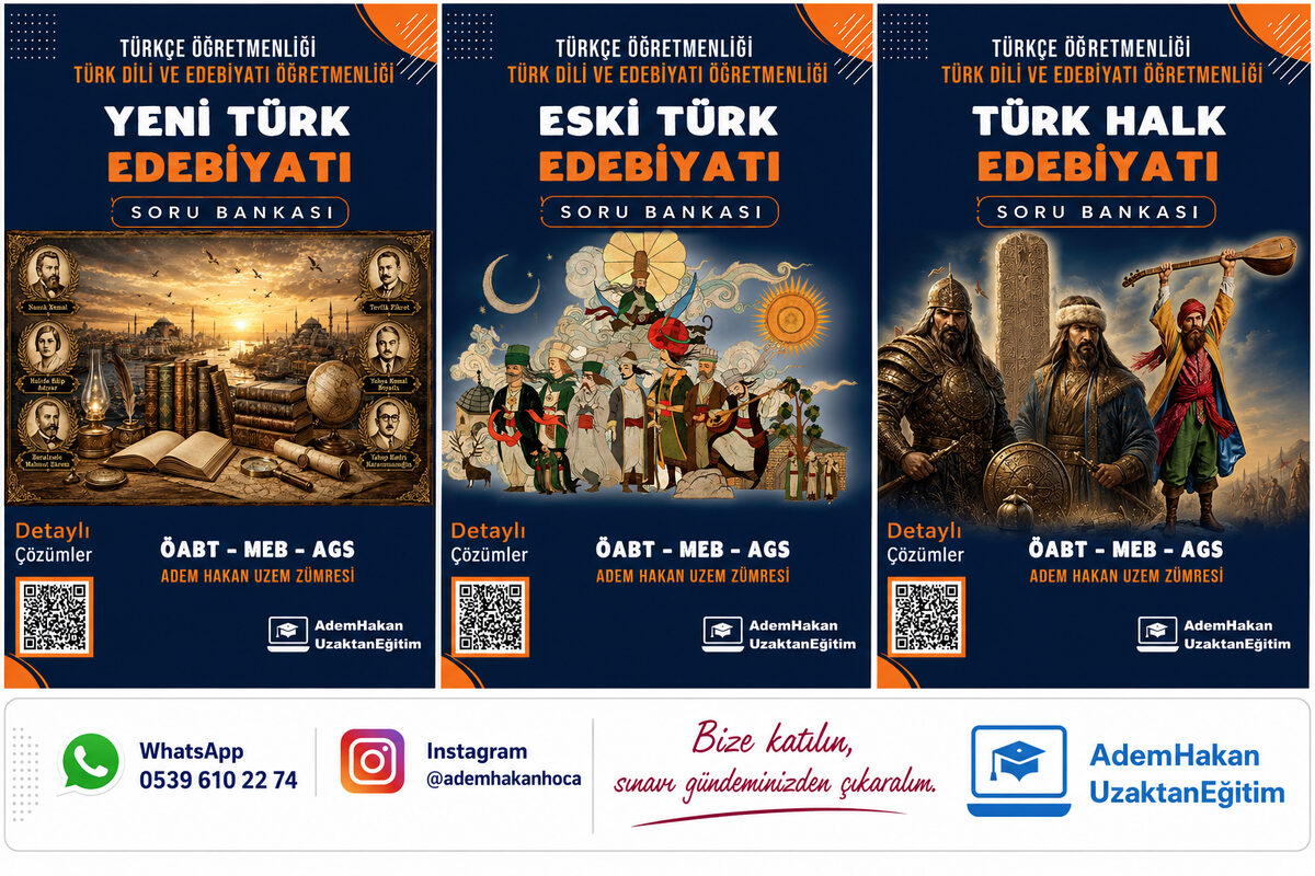 TÜRKÇE VE EDEBİYAT SORU BANKASI