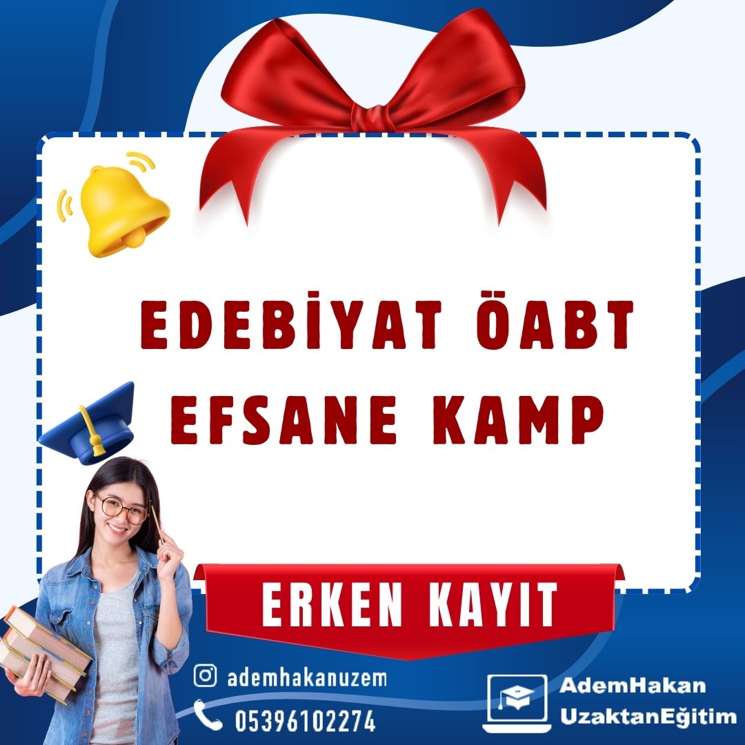 2025 EDEBİYAT ÖABT KAMP