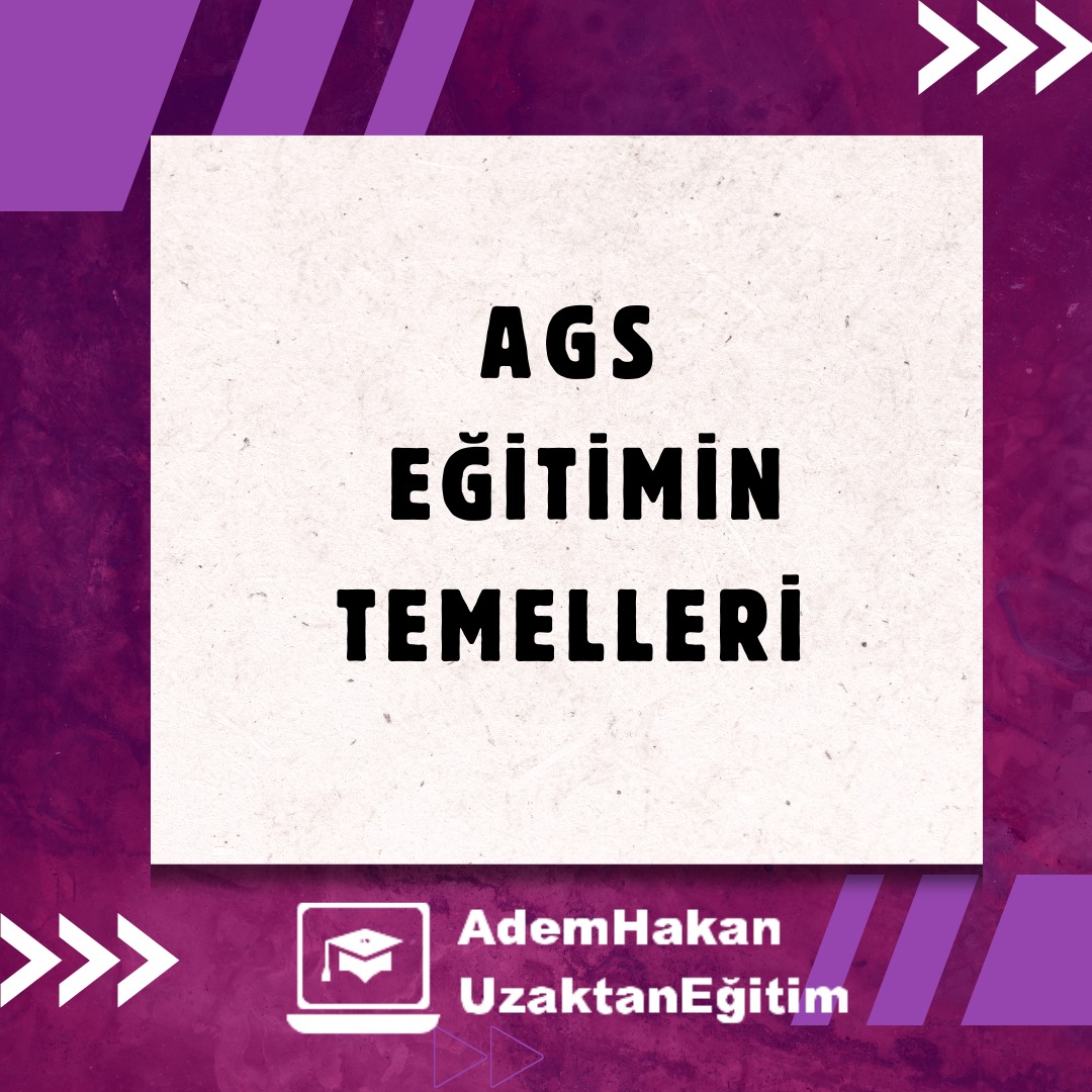 EĞİTİMİN TEMELLERİ TEK DERS